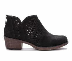 Discount 👍 Women's Propet Remy Heeled Booties Black 👍 -Journee shop 1 517