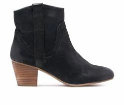 Brand new 👏 Women's Chelsea Crew Black Label Texan Western 🥾 Boots Black ✔️