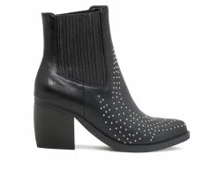 Best reviews of 👏 Women's London Rag Hilda Heeled Booties Black 😀