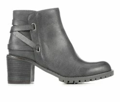 Cheap 🥰 Women's Baretraps Hensley Booties Dark Grey 👏