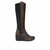 Brand new 😉 Women's Dr. Scholls Lindy Knee High Wedge 🥾 Boots Fudge Brown ✔️