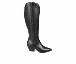 Buy 😍 Women's Journee Signature Pryse-WC Western 🥾 Boots Black 🎁