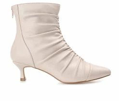 Wholesale 😀 Women's Journee Collection Chevi Booties Beige 😉