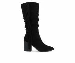 Deals π₯ Women's Journee Collection Hartly-XWC Mid Calf Western Inspired Boot Black π₯