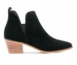 Coupon 🎉 Women's Chelsea Crew Black Label William Heeled Booties Black 🛒