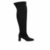 Wholesale ✨ Women's Fashion To Figure Natalia XWC Over The Knee High 🥾 Boots Black Wide 🛒