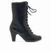 Cheapest 🔔 Women's Chelsea Crew Claire Lace Up Mid Calf Booties Black 🔔