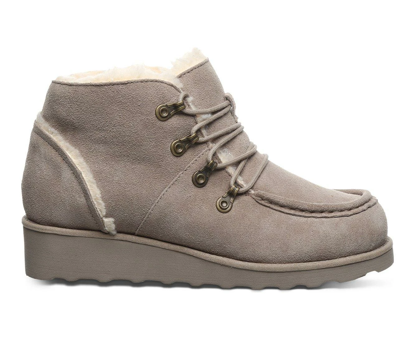 Best deal ๐ Women's Bearpaw Malinda Lace Up Booties Stone โญ 2 Best deal ๐ Women's Bearpaw Malinda Lace Up Booties Stone โญ - Image 2