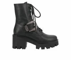 Cheapest 😀 Women's Dingo Boot Double Down Booties Black 👏
