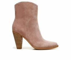 New 🔔 Women's Zodiac Darrah Booties Nougat Pink ✔️