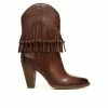 Deals 🛒 Women's Zodiac Donna Heeled Booties Cognac Brown 😀
