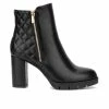 Best Pirce ❤️ Women's New York And Company Emmalynn Heeled Booties Black ✔️