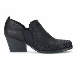 Best deal ❤️ Women's Baretraps Ridgley Block Heel Low Ankle Booties Black 😀