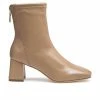 Budget 🛒 Women's London Rag Hera Heeled Booties Taupe 🤩