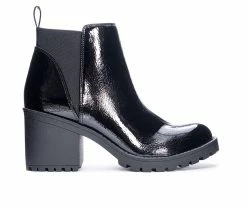 Brand new ⭐ Women's Dirty Laundry Lido Lugged Chelsea 🥾 Boots Smooth Black 😉