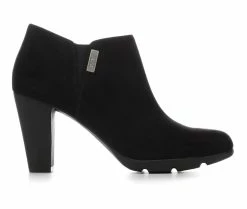 Cheapest ✔️ Women's Anne Klein Xland Heeled Booties Black 🎉