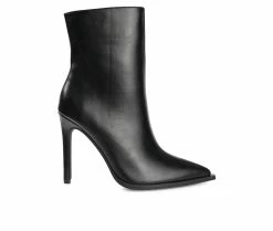 Top 10 ✔️ Women's Journee Collection Limma Stiletto Booties Black 🛒