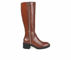Best reviews of ✔️ Women's Journee Collection Morgaan Wide Calf Knee High 🥾 Boots Brown 🧨