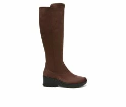 Discount ⭐ Women's BZEES Brandy Knee High 🥾 Boots Chicory Brown 🎁