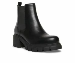 Budget 😍 Women's Madden Girl Tessa Chelsea 🥾 Boots Black 👍 -Journee shop 2 1