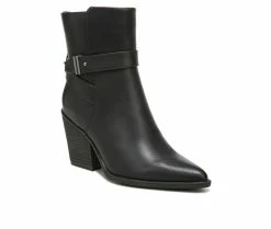 Buy 🤩 Women's Soul Naturalizer Mocha Western Booties Black ❤️ -Journee shop 2 1018