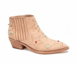 Brand new ⌛ Women's Chinese Laundry Fayme Western Chelsea Booties Natural 🎉 -Journee shop 2 1033