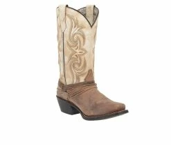 Best reviews of 🎁 Women's Laredo Western 🥾 Boots Myra Western 🥾 Boots Sand White 😍 -Journee shop 2 1049