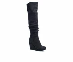 Flash Sale ⌛ Women's Chinese Laundry Larisa Over-The-Knee 🥾 Boots Black 😉 -Journee shop 2 105