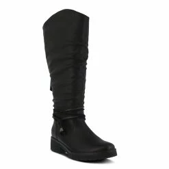 Promo 🤩 Women's SPRING STEP Vanquish Knee High 🥾 Boots Black ✔️ -Journee shop 2 1059