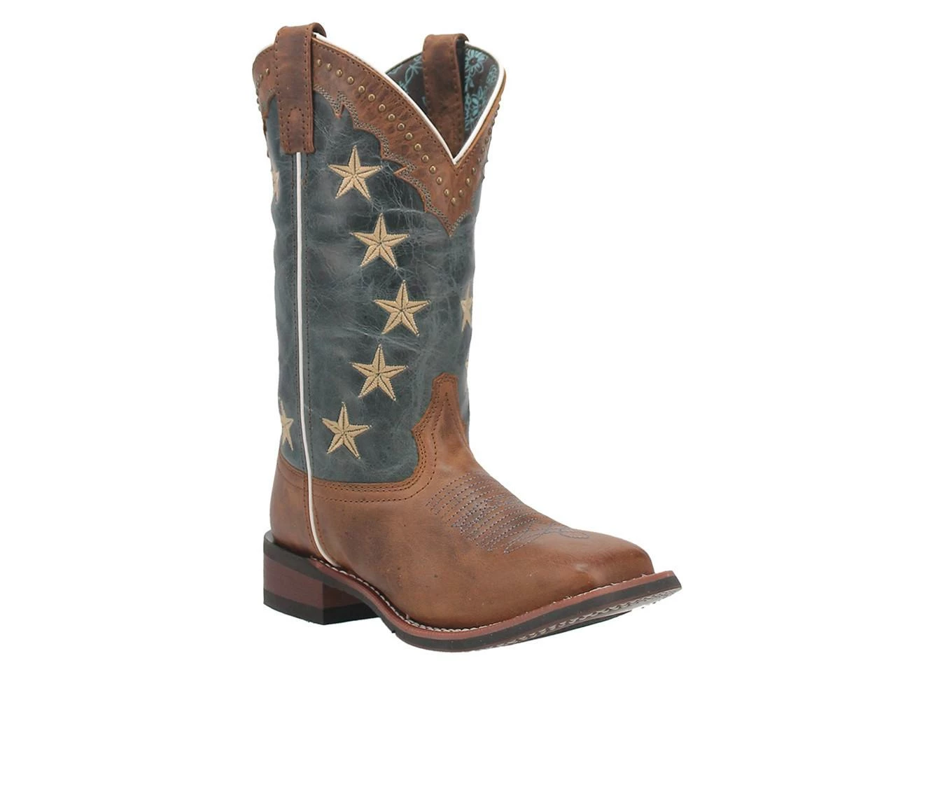 Discount π Women's Laredo Western π₯Ύ Boots Early Star Western π₯Ύ Boots Tan/Blue π₯ 3 Discount π Women's Laredo Western π₯Ύ Boots Early Star Western π₯Ύ Boots Tan/Blue π₯ - Image 3