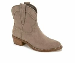 Deals 🌟 Women's KENSIE Narsi Western 🥾 Boots Taupe 💯 -Journee shop 2 1077