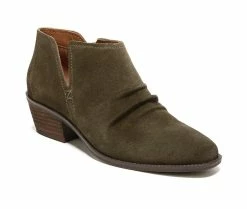Coupon 🎁 Women's Zodiac Hope Western Booties Olive Green 🧨 -Journee shop 2 1081