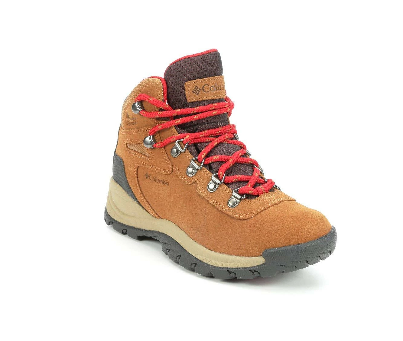 Discount 🥰 Women's Columbia Newton Ridge Plus Waterproof Amped Hiking 🥾 Boots Elk/Red 🤩 3 Discount 🥰 Women's Columbia Newton Ridge Plus Waterproof Amped Hiking 🥾 Boots Elk/Red 🤩 - Image 3