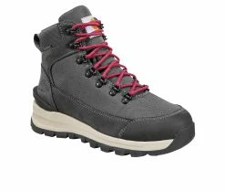 Cheapest 💯 Women's Carhartt FH6587 👩 Women's Gilmore 6" WP Alloy Toe Work 👟 Shoes Dark Grey 🧨 -Journee shop 2 1090