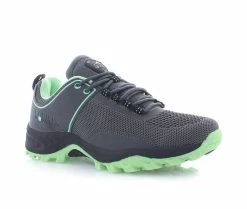 Best Sale 👍 Women's Pacific Mountain Sprinter Waterproof Hiking 👟 Shoes Grey/Mint 🧨 -Journee shop 2 1092