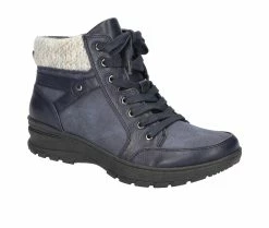 Deals 😉 Women's Easy Street Glover Hiking Booties Navy 💯 -Journee shop 2 1106