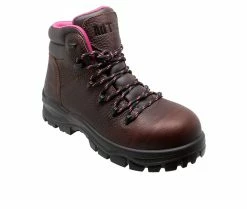 Best reviews of 😀 Women's AdTec 6" Waterproof Soft Toe Work 🥾 Boots Brown ⭐ -Journee shop 2 1157