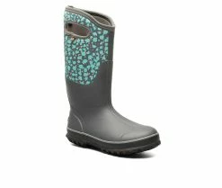 Budget 🧨 Women's Bogs Footwear Classic Tall Animal Winter 🥾 Boots Gray Multi ✔️ -Journee shop 2 1158