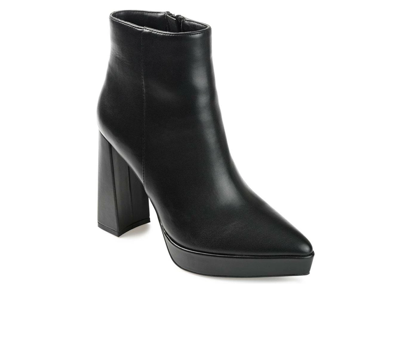Buy 𧨠Women's Journee Collection Marnnie Heeled Platform Booties Black π― 3 Buy 𧨠Women's Journee Collection Marnnie Heeled Platform Booties Black π― - Image 3