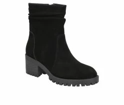Outlet 😉 Women's Bella Vita Hattie Heeled Booties Black 😀 -Journee shop 2 133