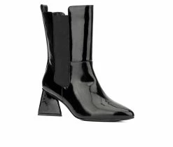 Brand new β Women's Fashion To Figure Danica Heeled Ankle Booties Black Wide π 8 Brand new β Women's Fashion To Figure Danica Heeled Ankle Booties Black Wide π -Journee shop 2 134