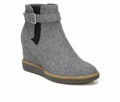 Top 10 ✔️ Women's Dr. Scholls Jacinda Wedge Booties Grey Flannel ✔️ -Journee shop 2 137
