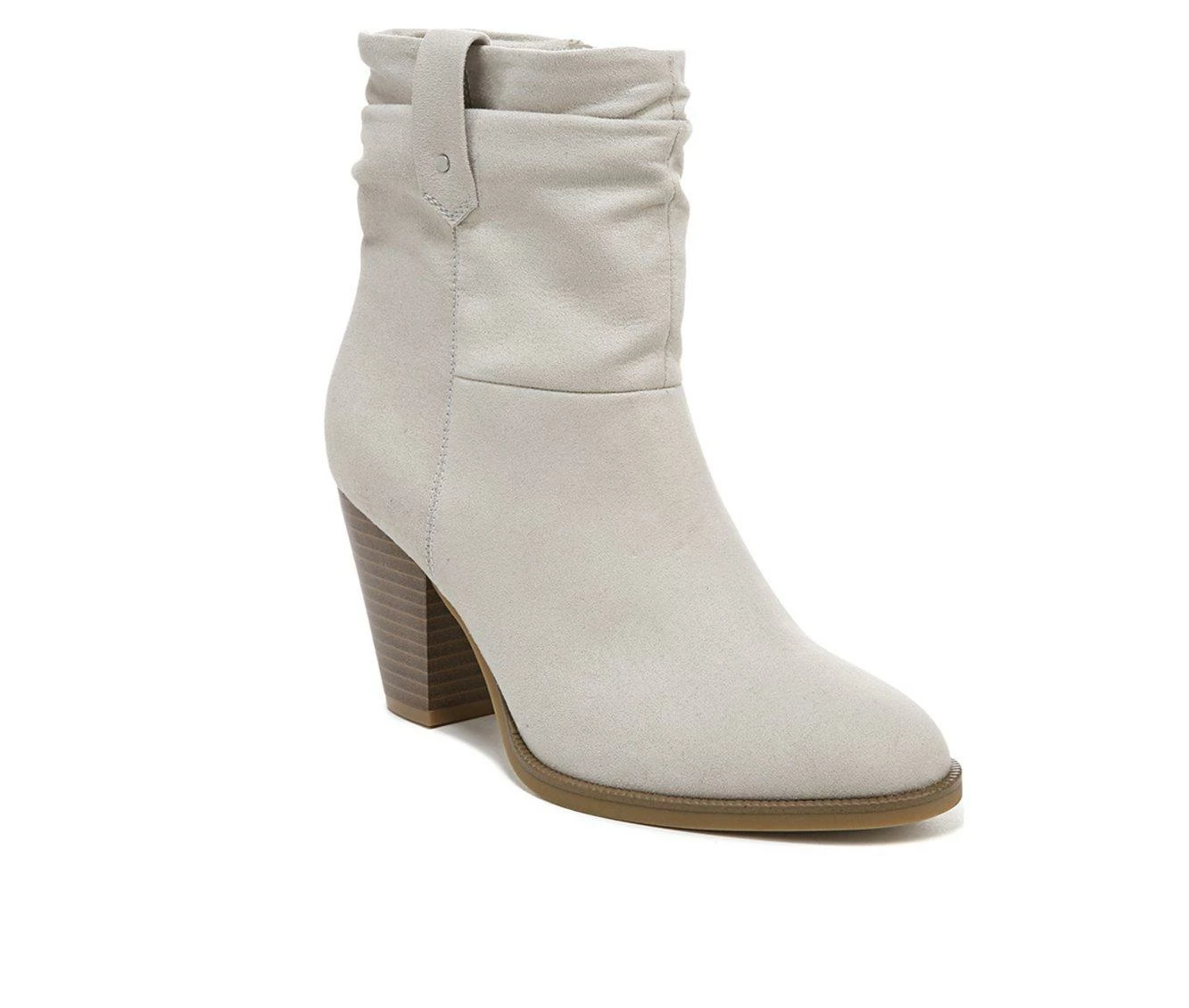 Wholesale ✨ Women's Dr. Scholls Kall Me Heeled Mid Calf Booties Oyster ⌛ 3 Wholesale ✨ Women's Dr. Scholls Kall Me Heeled Mid Calf Booties Oyster ⌛ - Image 3