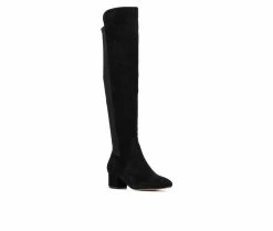 Wholesale 🧨 Women's New York And Company Florence Knee High 🥾 Boots Black 💯 -Journee shop 2 146