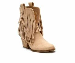 Deals 🎁 Women's Coconuts By Matisse Logan Western 🥾 Boots Natural ✔️ -Journee shop 2 159
