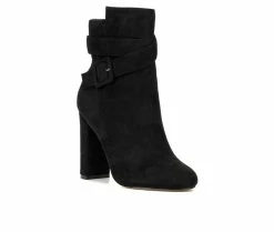 Brand new 🎁 Women's New York And Company Luella Heeled Booties Black ✔️ -Journee shop 2 160