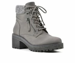 Deals ✔️ Women's Cliffs By White Mountain Balance Lace Up Booties Grey/Nubuck ✨ 8 Deals ✔️ Women's Cliffs By White Mountain Balance Lace Up Booties Grey/Nubuck ✨ -Journee shop 2 165