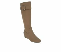 Buy 🤩 Women's Impo Genia Knee High Wedge 🥾 Boots Hummus 🌟 -Journee shop 2 169