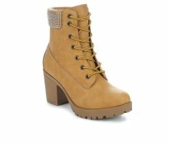 Brand new 🛒 Women's Zigi Soho Destiny Lace-Up 🥾 Boots Wheat ❤️ -Journee shop 2 18