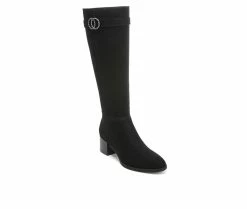 Cheap 🔥 Women's LifeStride Darling Wide Calf Knee High 🥾 Boots Black 🛒 -Journee shop 2 184